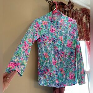 Lilly Pulitzer Luxletic 50+ Hadlee Jacket Medium